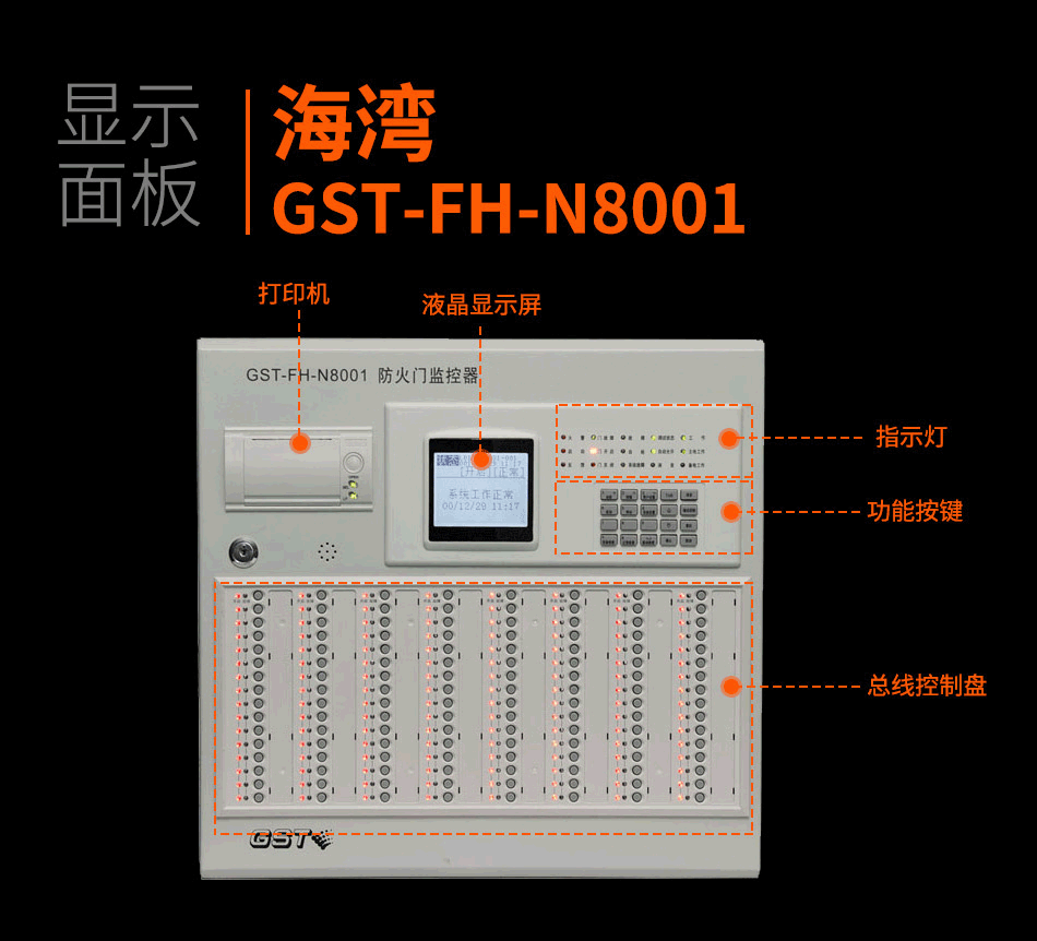 GST-FH-N8001防火門(mén)監(jiān)控器產(chǎn)品細(xì)節(jié)照片